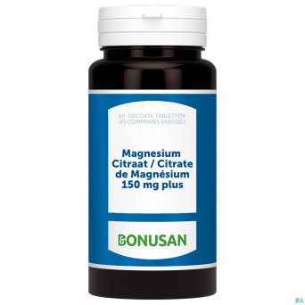 Magnesiumcitraat 150mg plus comp 60 bonusan