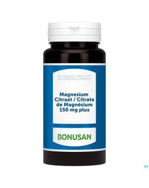 Magnesiumcitraat 150mg plus comp 60 bonusan
