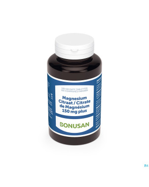 Magnesiumcitraat 150mg plus comp 120 nf bonusan