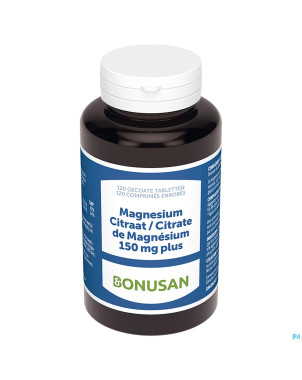 Magnesiumcitraat 150mg plus comp 120 nf bonusan