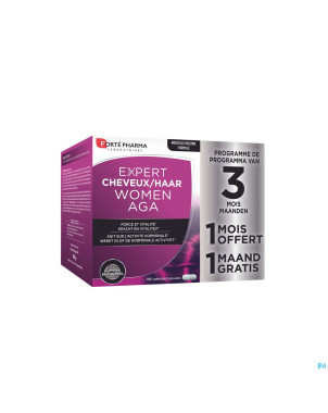 Expert cheveux women aga caps 180 nf