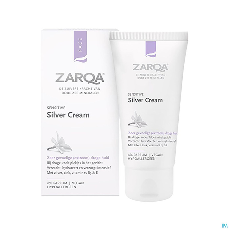 Zarqa silver cream sensitive tube 30ml