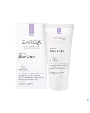Zarqa silver cream sensitive tube 30ml