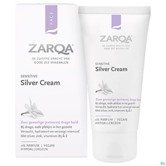 Zarqa silver cream sensitive tube 30ml