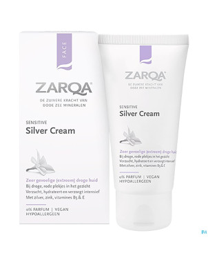 Zarqa silver cream sensitive tube 30ml