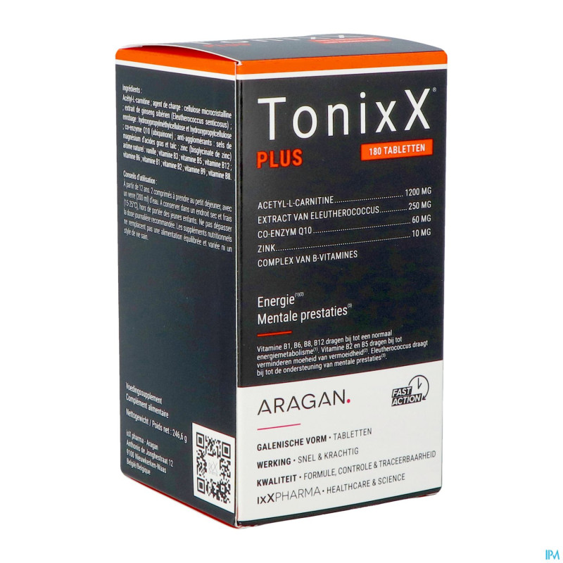 Tonixx plus comp 180 nf