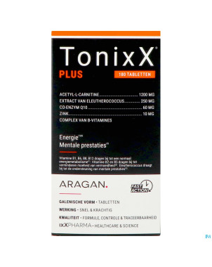 Tonixx plus comp 180 nf