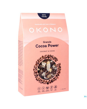 Okono granola cocoa power noix coco&cacao 300g
