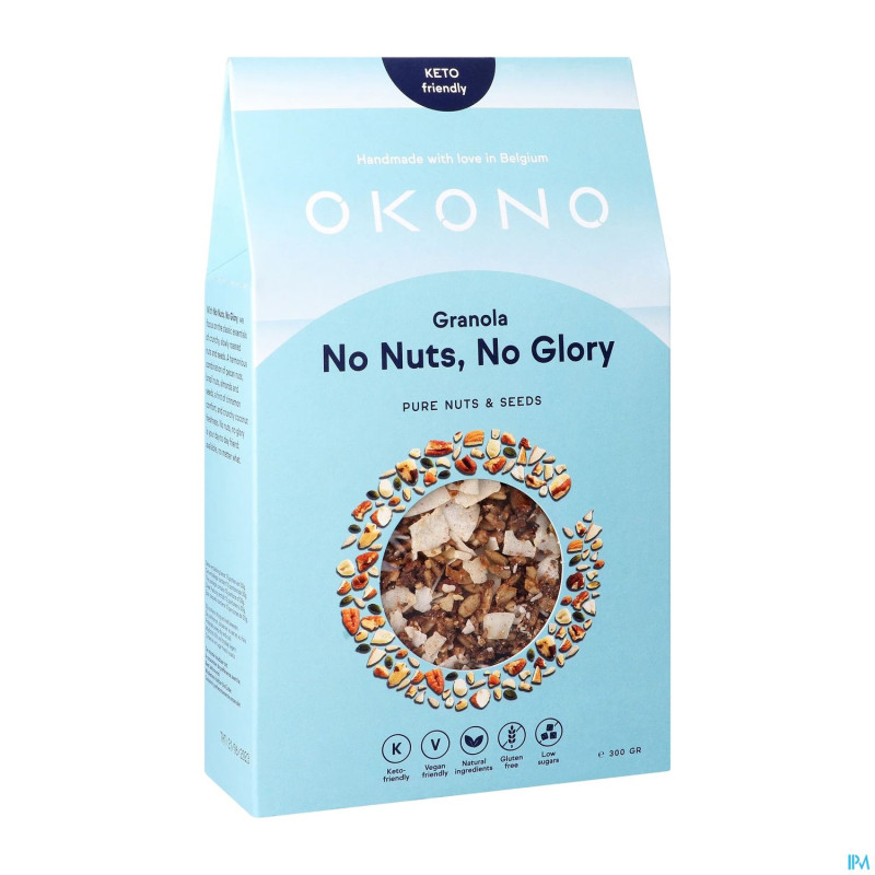 Okono granola no nut no glory noix&graine pure300g