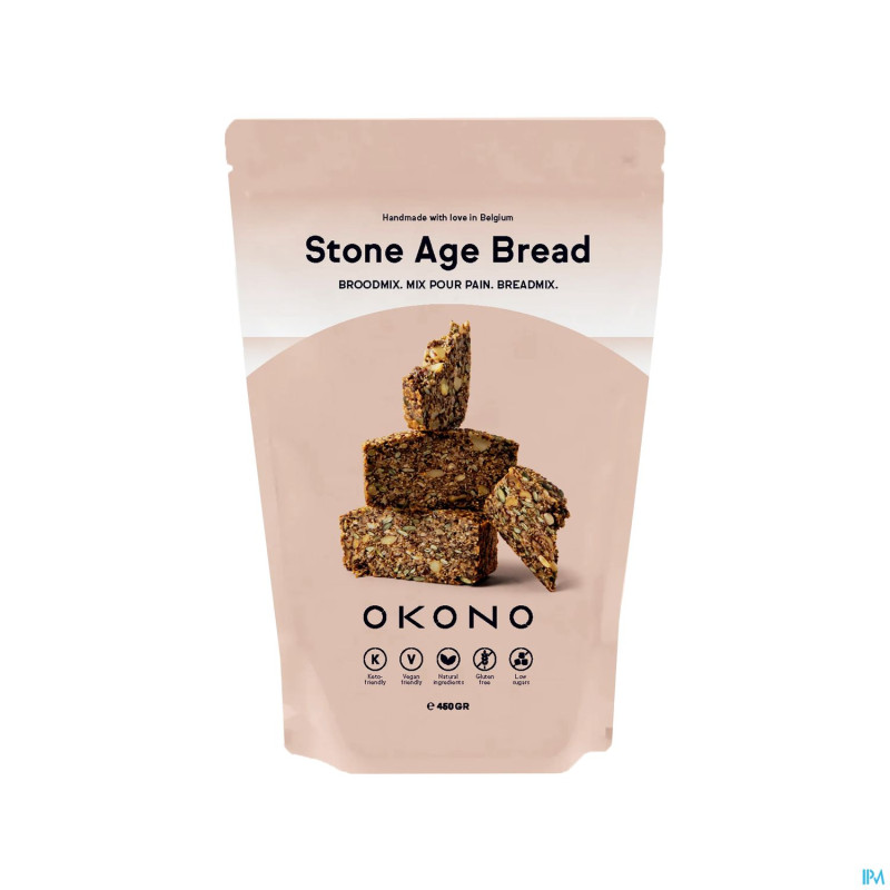 Okono stone age bread mix pain 450g