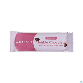 Okono keto bar double chocolate 40g