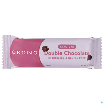 Okono keto bar double chocolate 40g