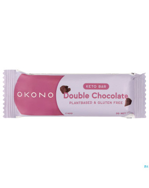 Okono keto bar double chocolate 40g