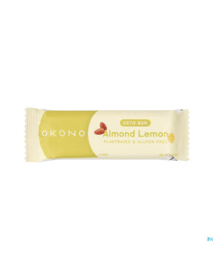 Okono keto bar almond lemon 40g
