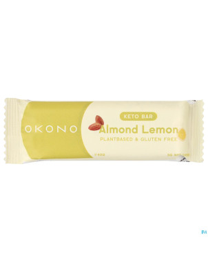 Okono keto bar almond lemon 40g