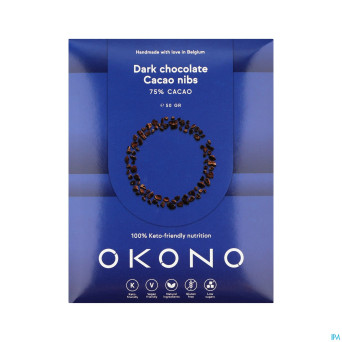 Okono chocolat noir eclats 50g