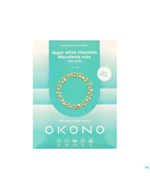 Okono chocolat blanc noix macadamia