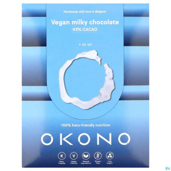 Okono chocolat lait vegetalien 50g