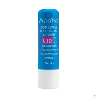 Vita citral soin levres nourrissant spf30 4g
