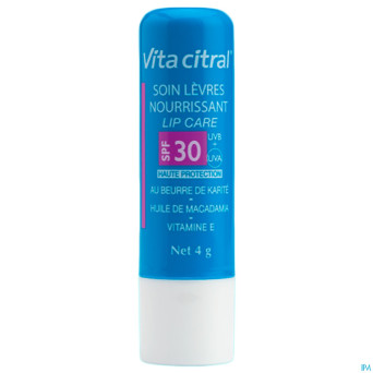 Vita citral soin levres nourrissant spf30 4g