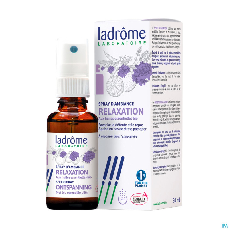 Ladrome spray ambiance detente 30ml