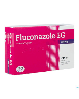 Fluconazole eg 200mg orifarm caps dur 20