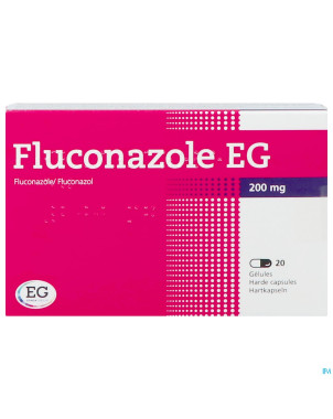 Fluconazole eg 200mg orifarm caps dur 20