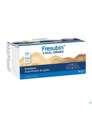 Fresubin 2 kcal cremes assortiment 4x125g