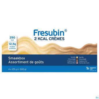 Fresubin 2 kcal cremes assortiment 4x125g