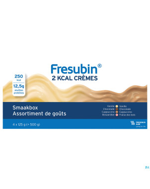 Fresubin 2 kcal cremes assortiment 4x125g
