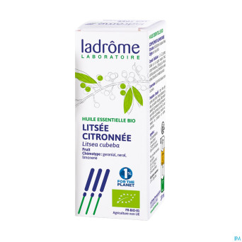 Ladrome huile essentielle litsee citronee 10ml