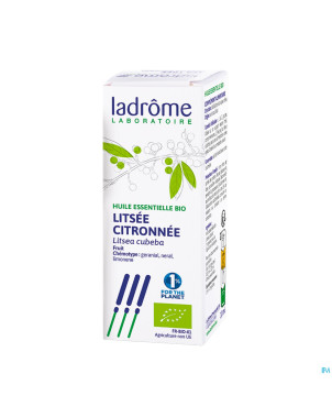 Ladrome huile essentielle litsee citronee 10ml