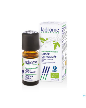 Ladrome huile essentielle litsee citronee 10ml