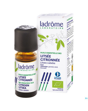 Ladrome huile essentielle litsee citronee 10ml