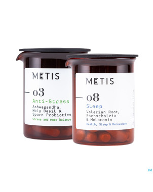 Metis sommeil & nervosite duo v-caps 40x2