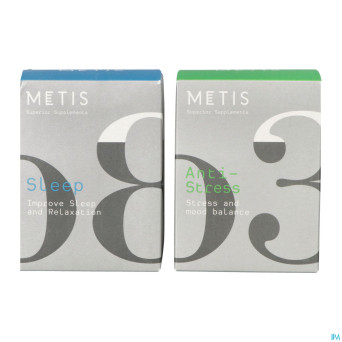 Metis sommeil & nervosite duo v-caps 40x2