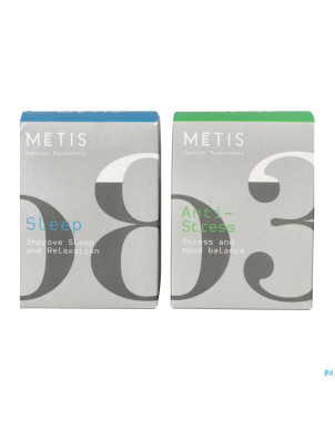 Metis sommeil & nervosite duo v-caps 40x2