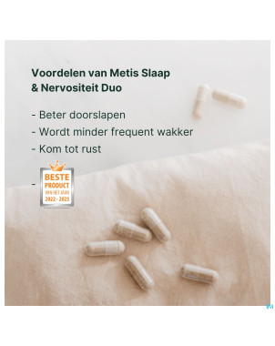 Metis sommeil & nervosite duo v-caps 40x2