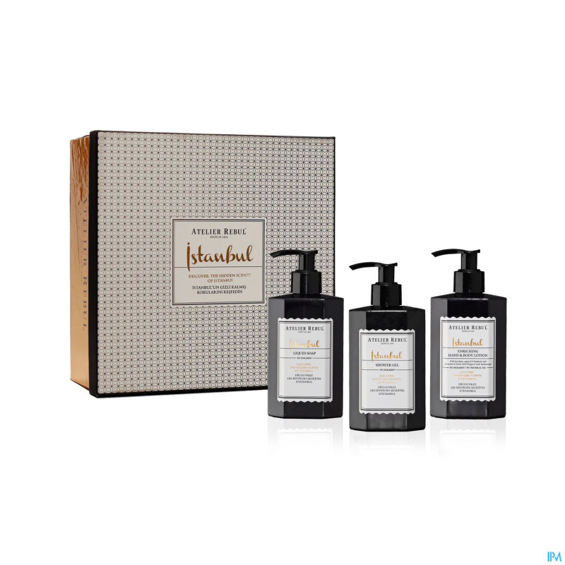 Atelier rebul istanbul pre-made bath&bodyset 3prod