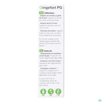 Gingefort pg pharmagenerix caps 40