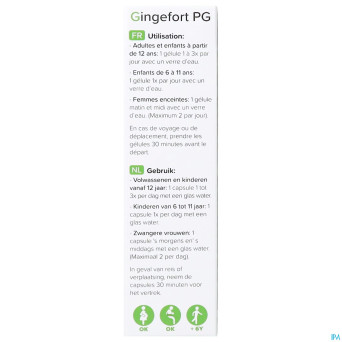 Gingefort pg pharmagenerix caps 40