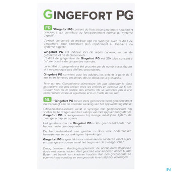 Gingefort pg pharmagenerix caps 40