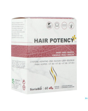 Soria hair potency plus comp 60