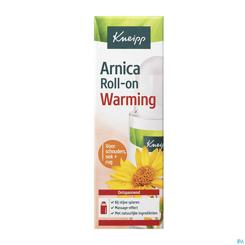 Kneipp arnica roll-on chauffant 50ml