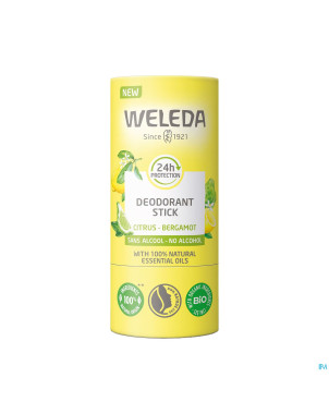 Weleda deo stick 24h citrus & bergamot 50g