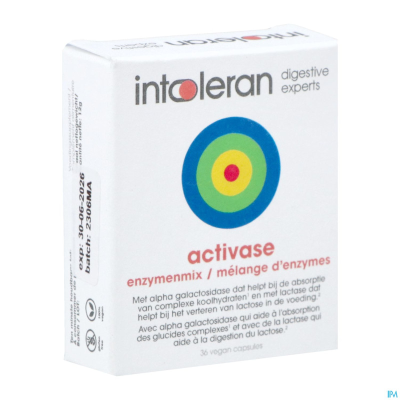 Intoleran activase caps 36