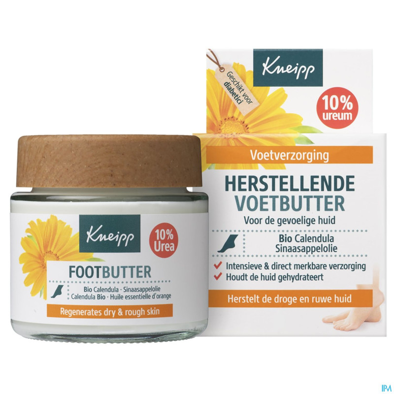 Kneipp beurre pieds reparateur calendula bio 100ml