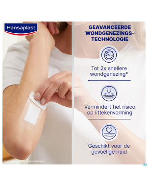 Hansaplast aqua protect xl cicatr. rapide strips 8