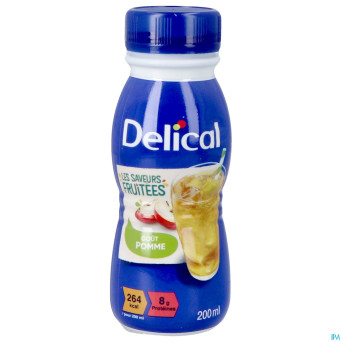 Delical boisson fruitee pomme 4x200ml