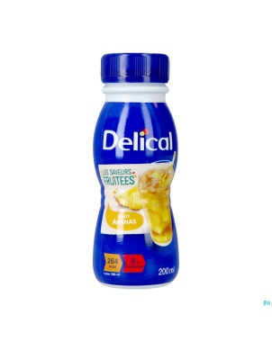 Delical boisson fruitee ananas 4x200ml